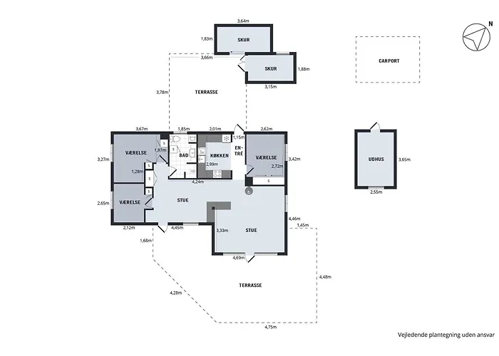 Awesome In Glesborg With 3 Bedrooms Ebeltoft